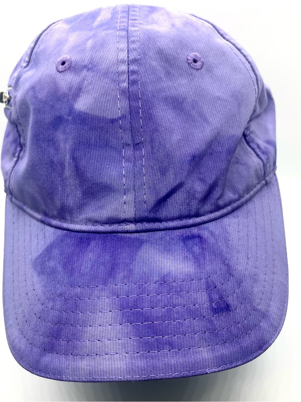 Lululemon Running Cap Light Purple Adjustable Side Zip Stash Multi-panel